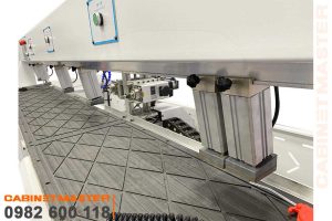 Bàn làm việc máy khoan ngang CNC 2 đầu trục Z