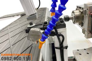 Đầu dò hồng ngoại máy khoan ngang CNC 2 đầu trục Z