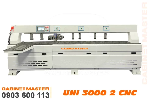 Máy khoan ngang CNC 2 đầu trục Z - UNI 3000 2 CNC | Cabinetmaster