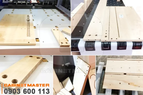 Sản phẩm máy khoan gỗ 6 mặt cnc | Cabinetmaster