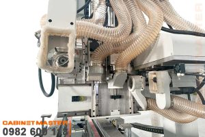 Cụm gia công máy gia công ổ khóa bản lề cửa CNC