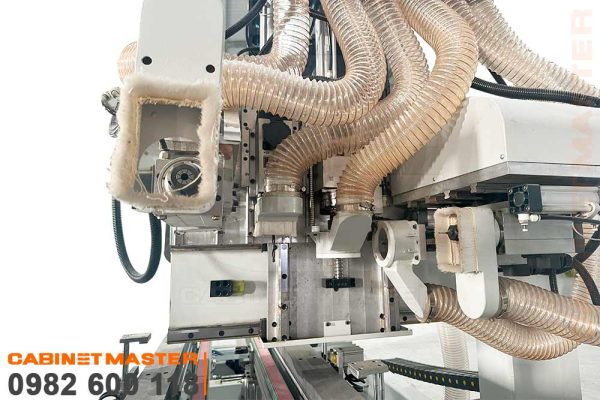 Cụm gia công máy gia công ổ khóa bản lề cửa CNC