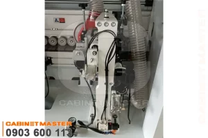 Cụm xén trên dưới dán nghiêng máy dán cạnh vát 45-90 độ