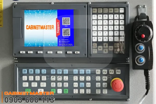 Bảng điều khiển máy cnc router 2 đầu | Cabinetmaster