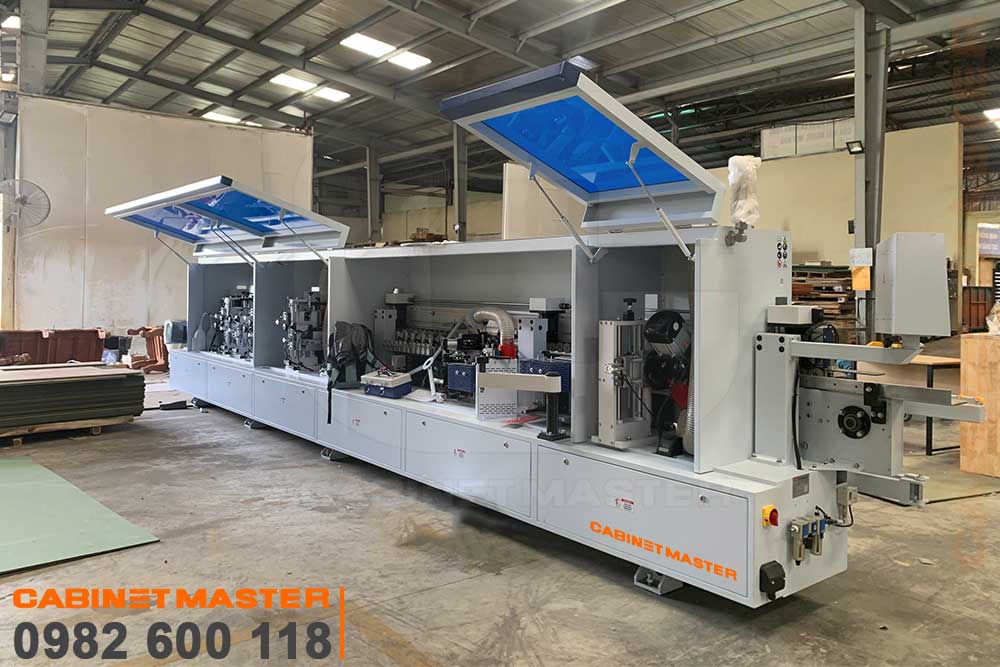 Máy dán cạnh nghiêng 45 độ