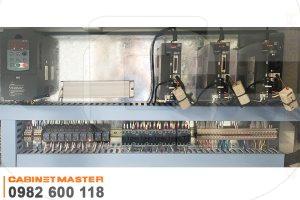 Biến tần và driver servo máy khoan đục ổ khóa bản lề CNC | CABINETMASTER