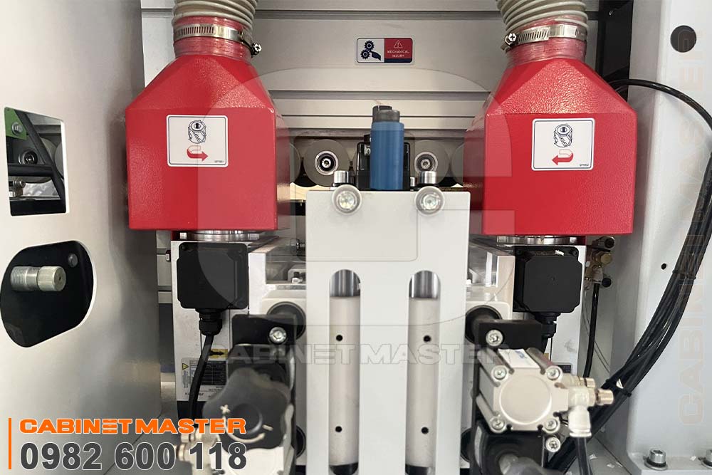 Cụm phay cạnh máy dán cạnh 7 chức năng tự động | CABINETMASTER