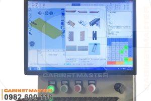 Màn hình máy khoan đục ổ khóa bản lề CNC | CABINETMASTER