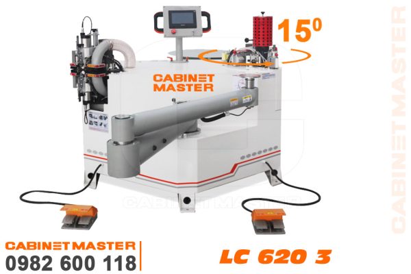 Máy dán cạnh cong keo pur/eva-LC 620 3 | CABINETMASTER