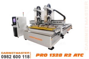 Máy CNC 2 Đầu Thay Dao Độc Lập | CABINETMASTER