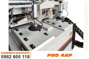 chụp gắp ván máy cnc 4 đầu