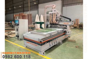 hình thực tế máy cnc 4 đầu tại xưởng khách hàng