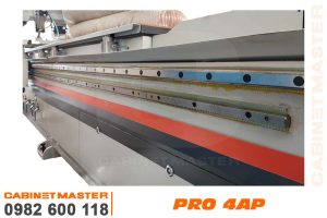 ray trượt thanh răng máy cnc 4 đầu