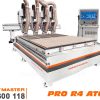 Máy Phay CNC 4 Đầu Độc Lập Thay Dao Tự Động | CABINETMASTER