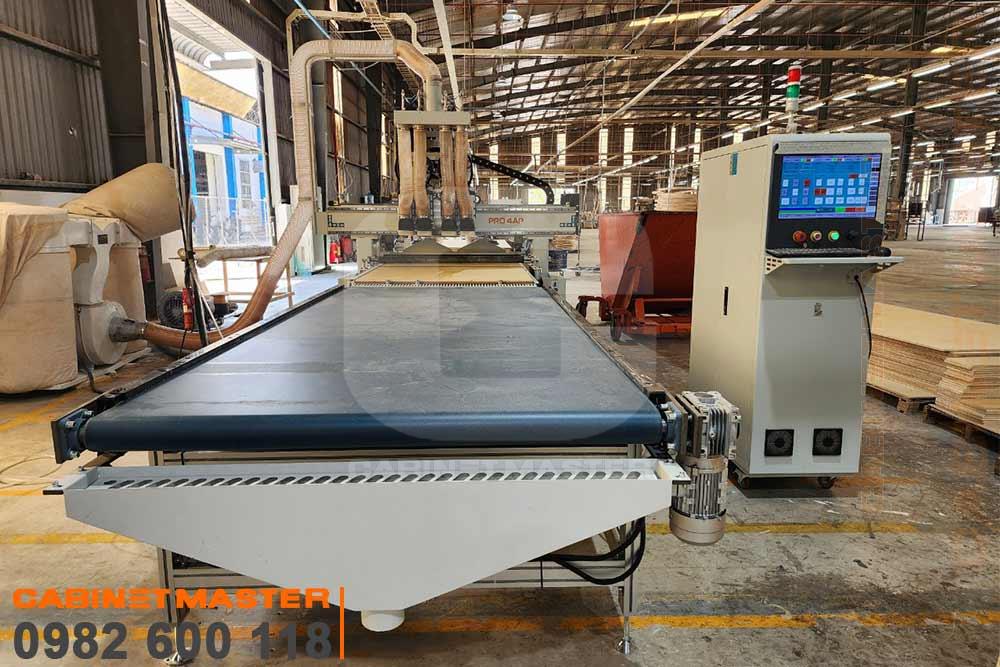 Máy CNC cắt ván 4 đầu PRO 4AP - Nesting