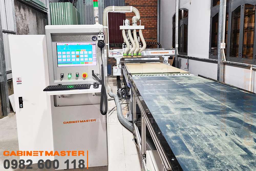 Máy CNC Nesting 4 đầu full line