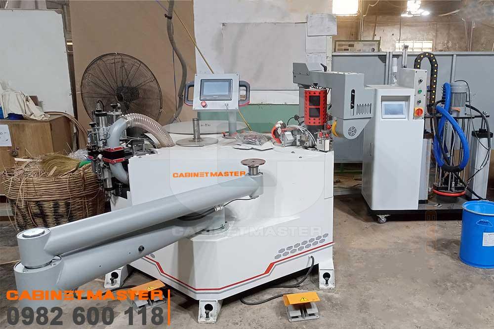 Máy dán cạnh cong