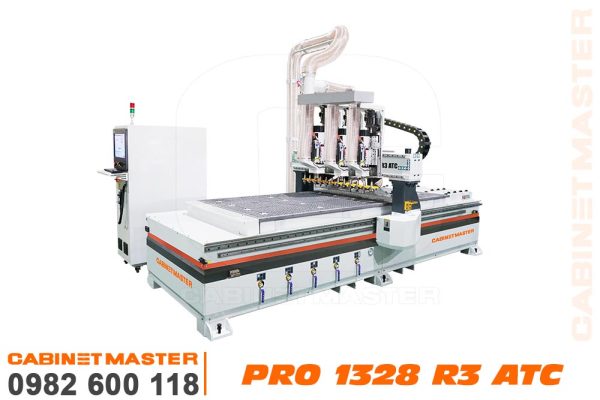 Máy CNC 3 đầu độc lập thay dao tự động
