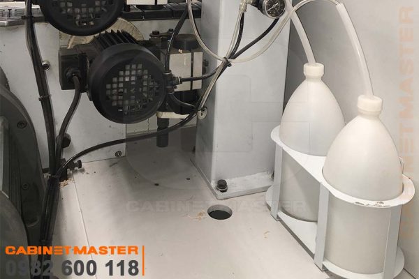 Bình dung dịch vệ sinh máy dán cạnh 9 chức năng keo PUR