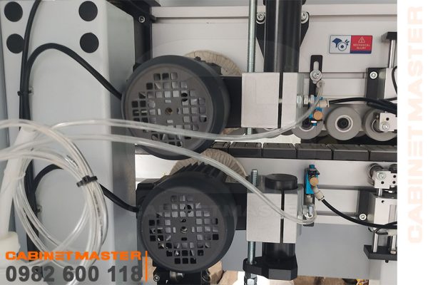 Cụm đánh bóng máy dán cạnh 9 chức năng keo PUR