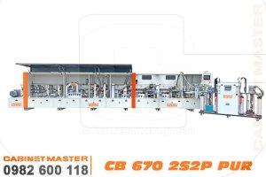 Máy dán cạnh 9 chức năng keo EVA/PUR