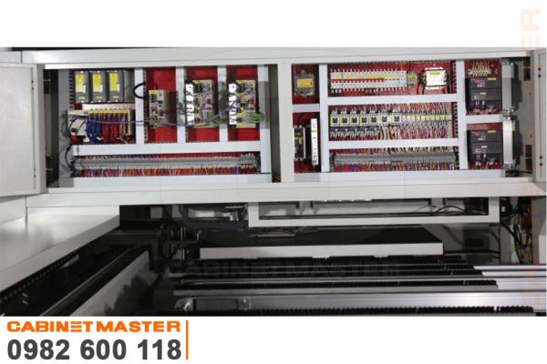 Tủ điện Máy Khoan 6 Mặt 2 Đầu Khoan Kép Thay Dao