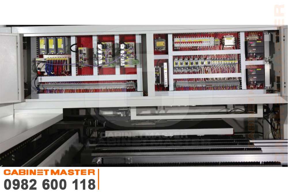 Tủ điện Máy Khoan 6 Mặt 2 Đầu Khoan Kép Thay Dao