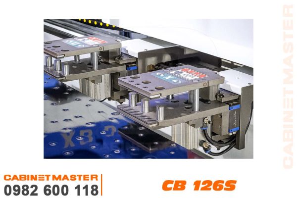 Ben kẹp thông minh Máy khoan 6 mặt cnc 2 chùm khoan cao tốc