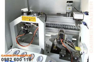 Cụm bo góc máy dán cạnh 9 chức năng keo EVA/PUR