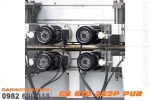Cụm đánh bóng máy dán cạnh 9 chức năng keo EVA/PUR