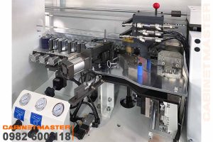 cụm lăn keo ép nẹp máy dán cạnh 9 chức năng keo EVA/PUR