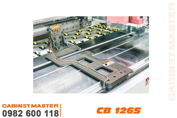 Thiết bị tì cạnh ván Máy khoan 6 mặt cnc 2 chùm khoan cao tốc