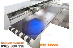Bàn vào phôi thổi khí máy khoan 6 mặt CNC 2 chùm khoan cao tốc