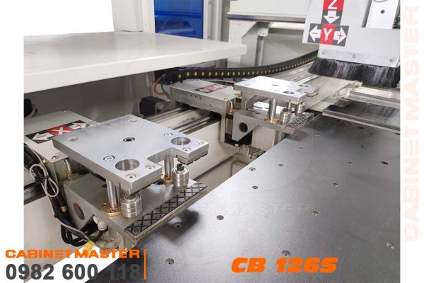 cụm kẹp phôi máy khoan 6 mặt CNC 2 chùm khoan cao tốc