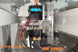 động cơ cụm khoan dưới máy khoan 6 mặt CNC 2 chùm khoan cao tốc