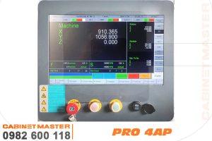 màn hình điều khiển máy cnc gỗ 4 đầu
