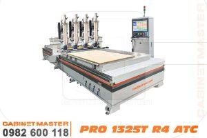 Máy CNC 4 đầu độc lập 2 bàn thay dao tự động