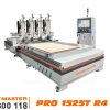 Máy phay CNC 4 đầu độc lập bàn đôi