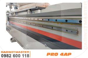 ray trượt thanh răng máy cnc gỗ 4 đầu