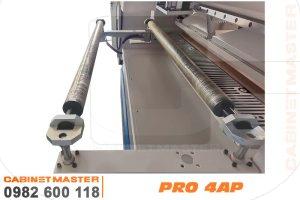 rulo tì phôi máy cnc gỗ 4 đầu