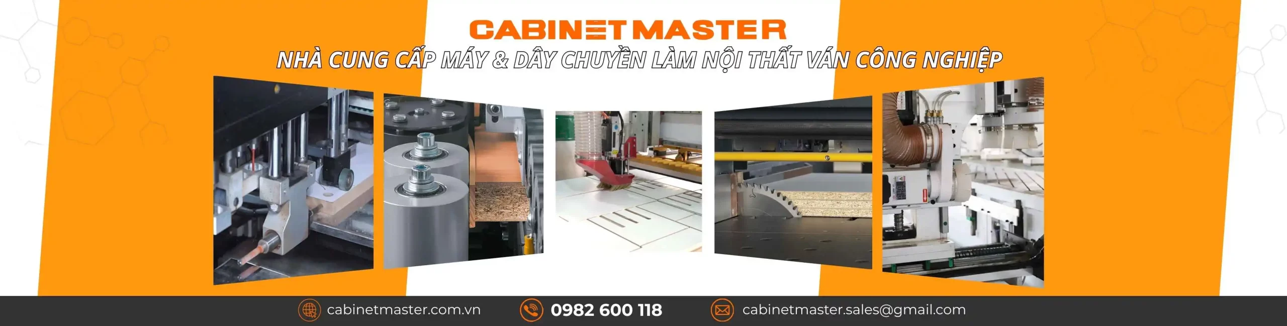 CABINETMASTER nhà cung cấp máy và dây chuyền nội thất gỗ công nghiệp