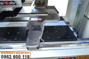 Cử chặn phôi máy khoan cnc 6 mặt 2 đầu khoan