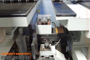 Cụm khoan dưới máy khoan cnc 6 mặt 2 đầu khoan
