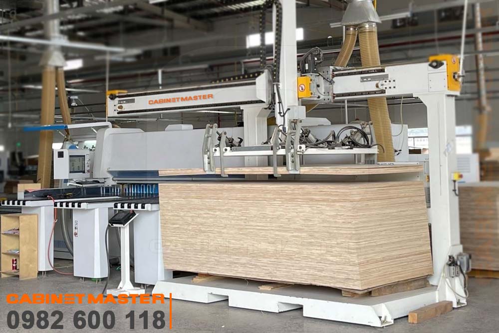 Thiết bị gấp ván cho máy cưa panel saw| Cabinetmaster