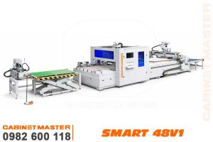 Chuyền máy cnc cắt khoan ván dán nhãn tự động Cabinetmaster