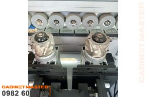 cụm phay bào cạnh máy dán cạnh noline keo 2 thành phần