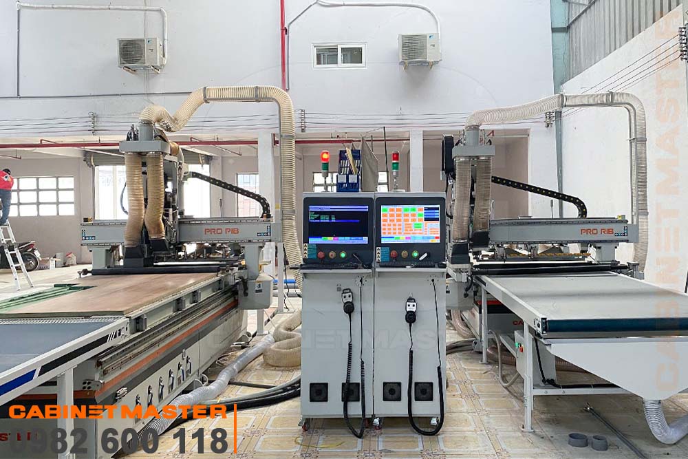 Máy cắt gỗ cnc 1 đầu Cabinetmaster