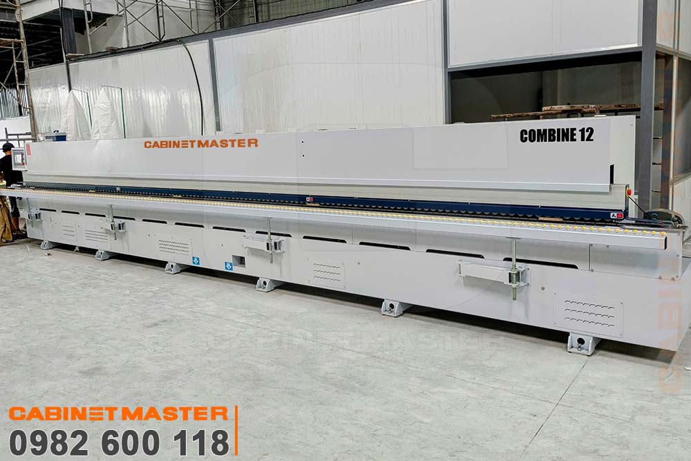 máy dán cạnh vát 45/90 độ có bo góc