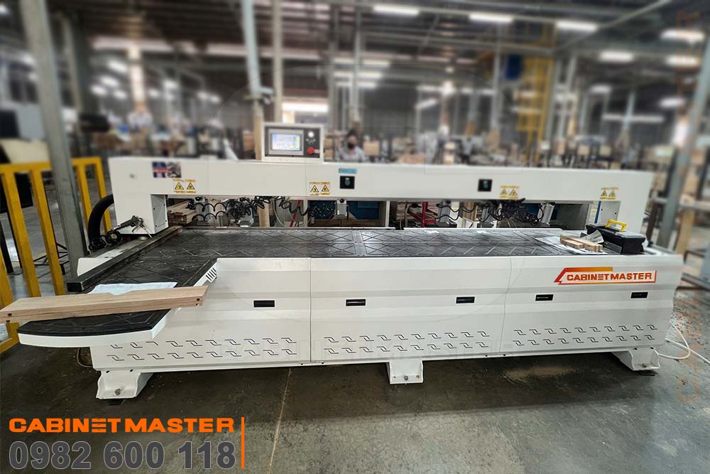 Máy khoan ngang cnc 4 đầu 2 phương