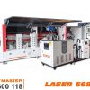 Máy dán cạnh laser kết hợp nồi keo PUR/EVA